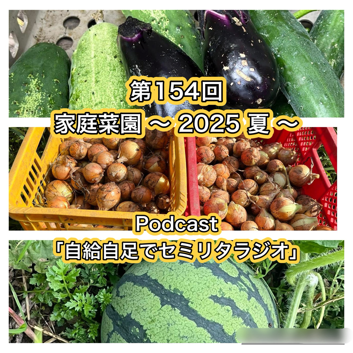 第154回 家庭菜園 ～ 2025 夏 ～ episode artwork